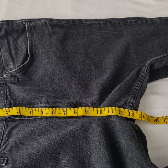 Vtg Lee's Mens Black Denim Jeans Regular Fit 42x30 - Picture 9 of 13